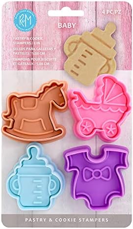 RM Baby Themed Pastry Cookie Cutter Set - 4 Piece