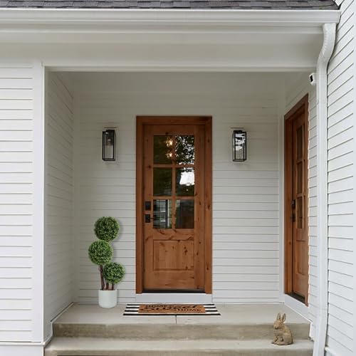 Realistic 3-Foot Boxwood Topiaries Outdoor Decor