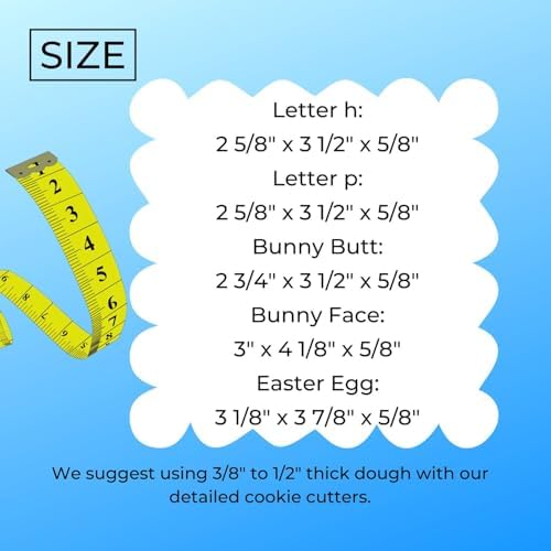 Fun Set of 5 Cookie Cutters for Baking and Play