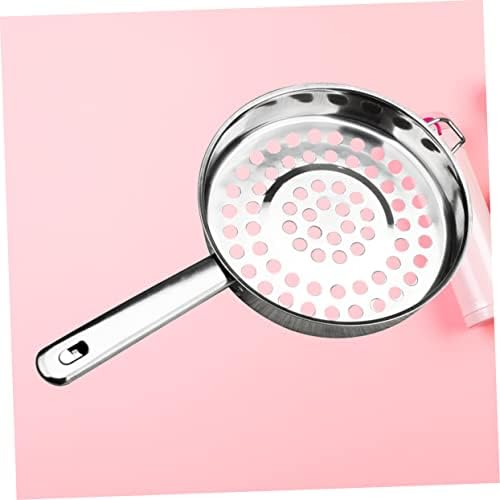 Stainless Steel Colander Spoon with Handle for Cooking