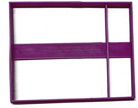 Elegant Rectangle Cutters with Divide USA Made