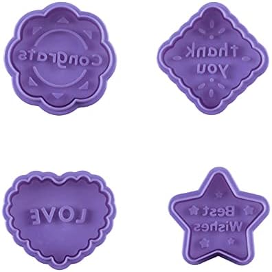 Cakina 4PC Handheld Premium Cookies Cutters Set