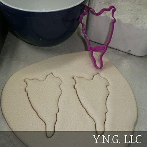 YNGLLC YAUCO PUERTO RICO MUNICIPALITY OUTLINE COOKIE CUTTER MADE IN USA
