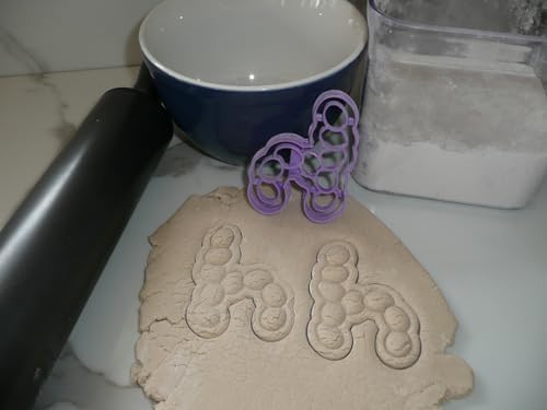 Fun Set of 5 Cookie Cutters for Baking and Play
