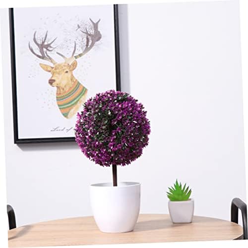 Double Boxwood Ball Topiaries Relaxing Decor for Home Gifting