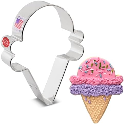 Ann Clark 4 Ice Cream Cone Cookie Cutter