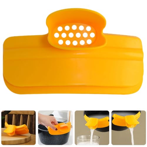 VOSAREA 2-Piece Silicone Strainer Set
