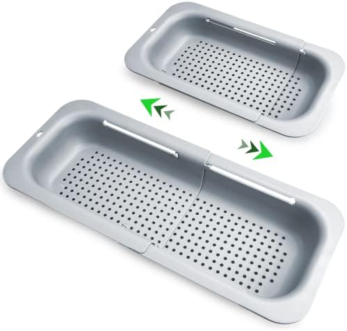 Extendable Kitchen Strainer Collapsible Over Sink