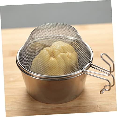 HOLIDYOYO Stainless Steel Strainer Spoon with Holder