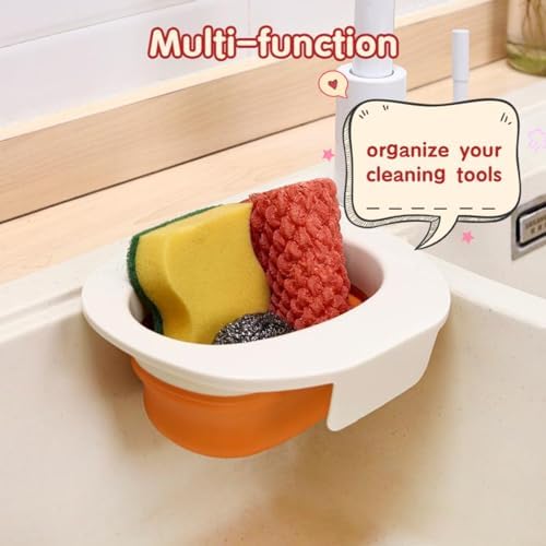 FOLDABLE silicone WHALE-SHAPE Drain Basket