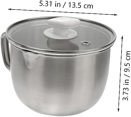 KICHOUSE Stainless Steel Grease Bowl