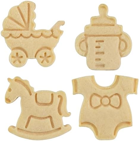 RM Baby Themed Pastry Cookie Cutter Set - 4 Piece