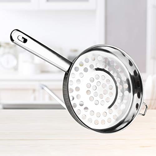 Cabilock Metal Colander Durable Heat-Resistant
