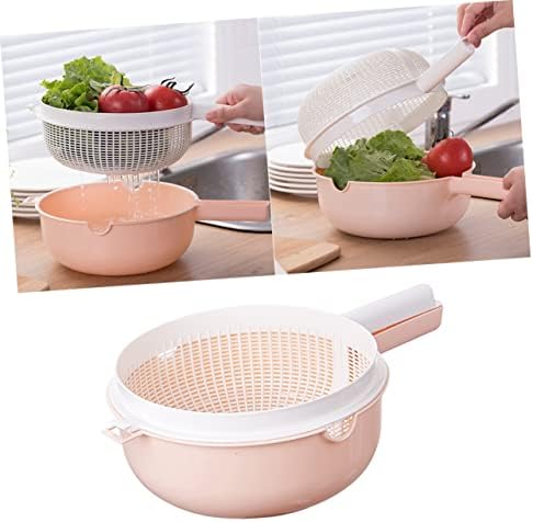 Housoutil Food Strainer Basket with Comfortable Handles