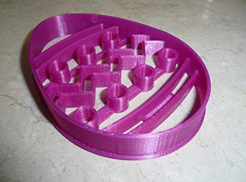 Easter egg detailed design spring season cookie cutter made in USA