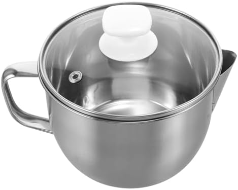 STOBAZA 304 Stainless Steel Oil Strainer with Glass Lid