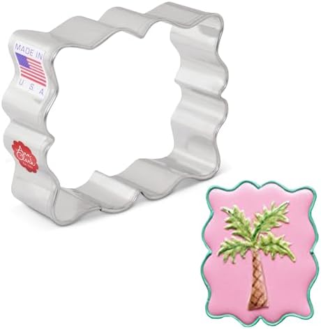 Ann Clark Cookie Cutters Small Fanciful Plaque Cookie Cutter 3 Made in USA
