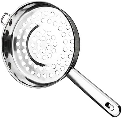 Double-Ended Feast Cooling Metal Colander Spoon Set for Hot Pot
