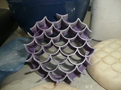 YNGLLC Purple Mermaid Scales Concha Cutter Baking Tool