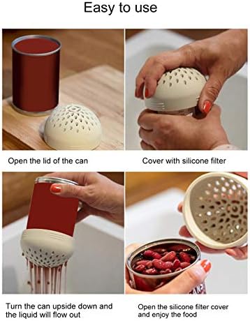 Qinlorgo3-Piece Silicone Colander Set