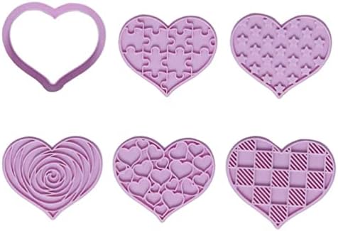 Set Of 6 DIY Cookie Cutters Cute Baking Molds