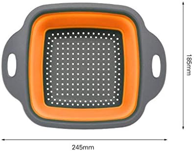 Ergonomic Collapsible Silicone Kitchen Strainer