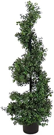 National Tree Company Boxwood Spiral Topiary Spring Collection