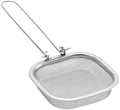 Arfuka Fine Mesh Stainless Steel Strainer with Foldable Handle