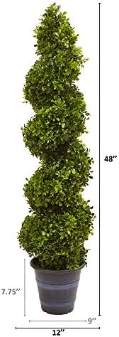 Nearly Natural5475 Topiary with Planter inOutdoorGreen4ft