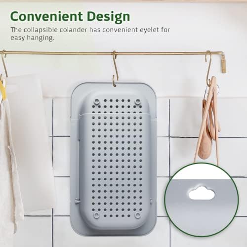 Extendable Kitchen Strainer Collapsible Over Sink