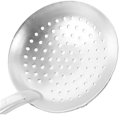 Premium Aluminum Handheld Strainer for Cooking Serving