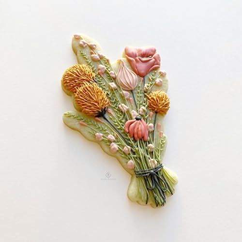 Cookie Cutters Bouquet Flower DIY Decor for Cakes