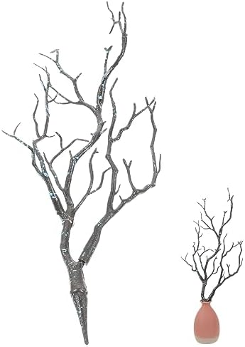 Elegant Halloween Wedding artificial Pine Branch Faux Plant Decor