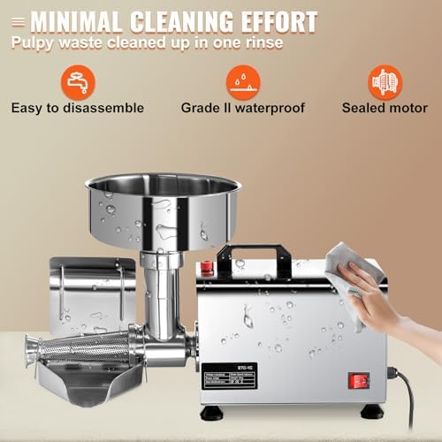 High-Quality 110V Electric Tomato Strainer