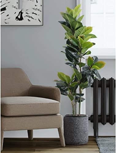 GRCQLWT Fake Tree fake rubber tree plant
