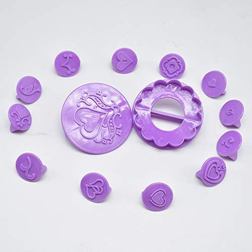 WOIWO 14-Piece Cookie Cutter Set with Food-Safe PP Material
