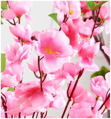 Elegant Artificial Peach Blossom Tree for Home Decor