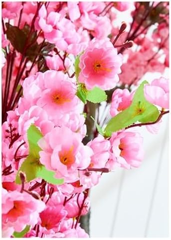 Elegant Artificial Peach Blossom Tree for Home Decor