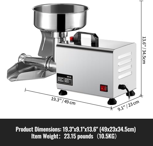 High-Quality 110V Electric Tomato Strainer