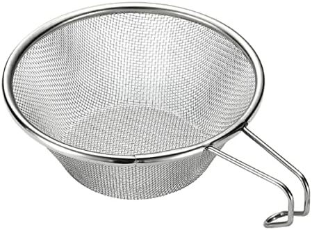 Fishing Glass Net Strainer 2 Pcs Stainless Steel Colander