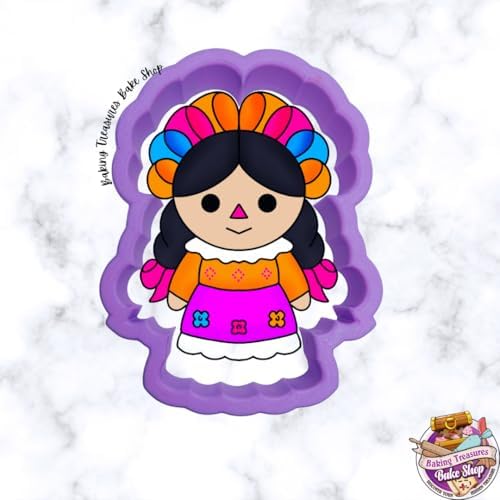 Maria Mexican Doll Cookie Cutter Set