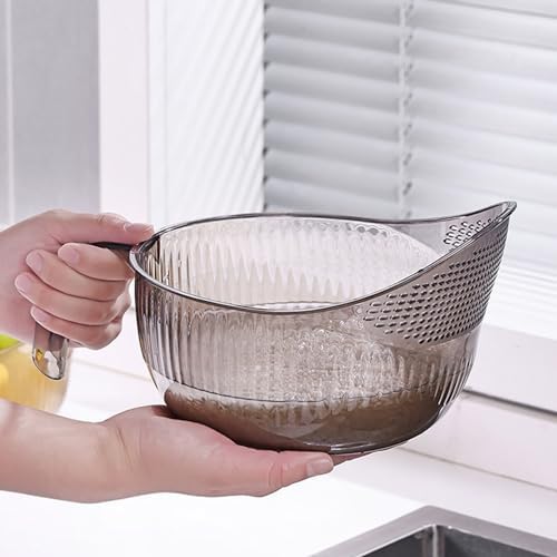 Heraon Rice Washing Basket Easy Durable and Efficient