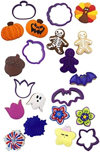 Sugar Plum Sweets Holiday 28pc Cookie Cutter Set
