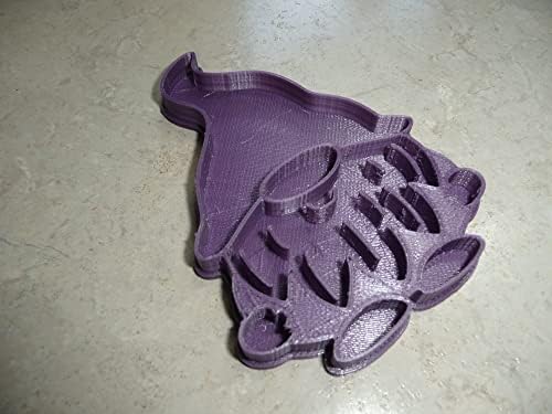 YNGLLC GNOME 6 Dwarf Goblin Cookie Stamp Emboisser