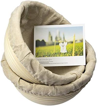 Artisan-Delight 7-Inch Rattan Banneton Basket for Baking