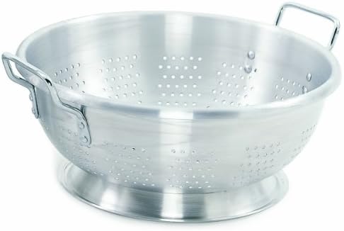 100 SolidCrestware 16-Quart Heavy-Duty Aluminum Colander