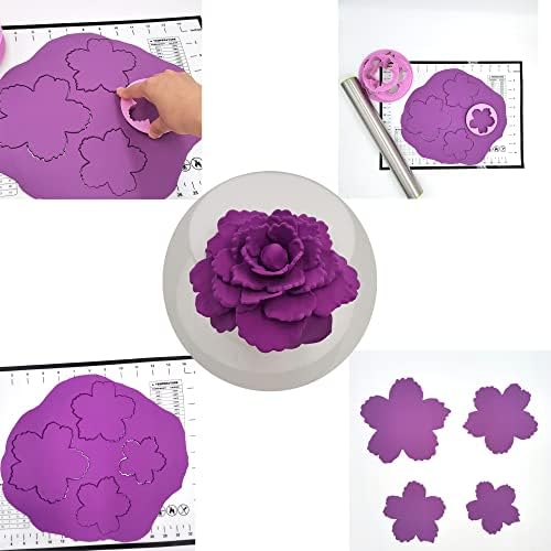 Superb Peony Flower Cutters Set
