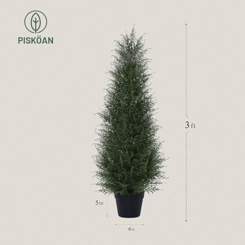 Elegant Outdoor Cedar Topiary Fake Tree