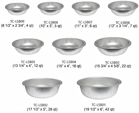 TrueCraftware Aluminum Colander 10 x 3