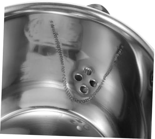 STOBAZA 304 Stainless Steel Oil Strainer with Glass Lid